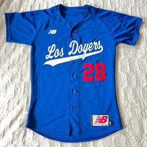 New Balance LA Dodgers MLB Los Doyers Classic Baseball Jersey Los Angeles 28